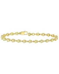 Lab Grown Diamonds - 14K 3.68 Ct. Tw. Lab-Grown Diamond Tennis Bracelet - Lyst