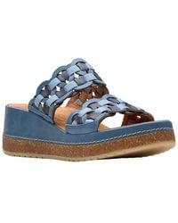 Clarks - Kassanda Mule Leather Sandal - Lyst