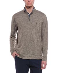Tailorbyrd - Brushed Mélange 1/4-Zip Pullover - Lyst