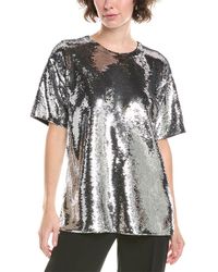 MICHAEL Michael Kors - Oversized Tunic Shirt - Lyst
