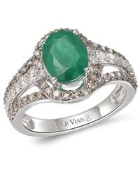 Le Vian - Le Vian 14k 2.05 Ct. Tw. Diamond & Emerald Ring - Lyst