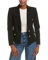 L'Agence - Wylla Structured Blazer - Lyst