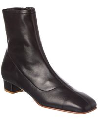 BY FAR - Este Leather Bootie - Lyst