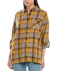 The Nu Vintage - Button Front Shirt - Lyst