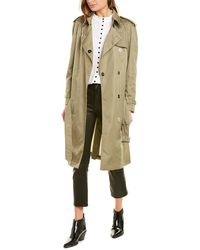 Burberry Press Stud Detail Econyl Trench Coat - Multicolour