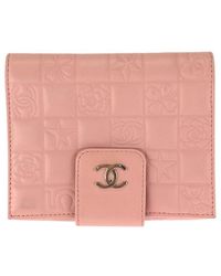 CHANEL - Vintage Icon Lambskin Compact Wallet (authentic Pre-loved) - Lyst