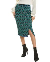Diane von Furstenberg - Gusta Wool-blend Pencil Skirt - Lyst