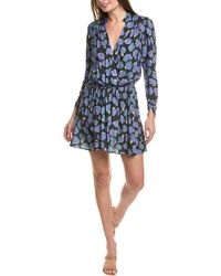 Zadig & Voltaire - Reveal Roses Mini Dress - Lyst