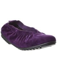 The Flexx - Benedetta Suede Flat - Lyst