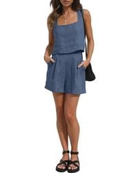 Amanda Royal - Top & Short Set - Lyst