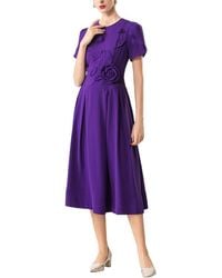 Adele Berto - Midi Dress - Lyst