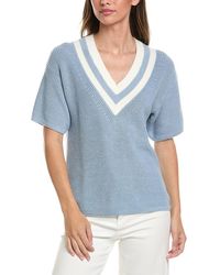 Brooks Brothers - Mini Cable Linen-blend Tennis Sweater - Lyst