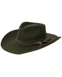 Frye - Pinch Crown Wool Cowboy Hat - Lyst