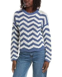 Isla - Odele Chevron Stripe Sweater - Lyst