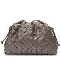 Tiffany & Fred Paris - Hand-Woven Leather Crossbody Pouch - Lyst
