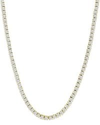 Forever Creations Signature - Forever Creations 14k 12.00 Ct. Tw. Lab Grown Diamond Tennis Necklace - Lyst