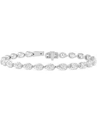 Lab Grown Diamonds - 14K 10.08 Ct. Tw. Lab-Grown Diamond Tennis Bracelet - Lyst