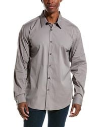 Theory - Sylvain Wealth Woven Shirt - Lyst