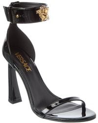Versace - Patent Sandal - Lyst