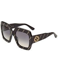 Gucci GG0178S 54mm Sunglasses - Black