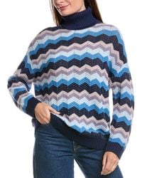 Missoni - Missoni Oversized Turtleneck Wool-Blend Sweater - Lyst