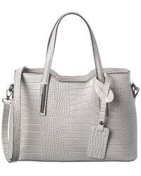 Italian Leather - Tote - Lyst