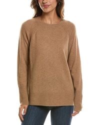 Forte - Easy Crewneck 100% Cashmere Sweater - Lyst