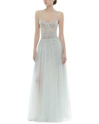 Emma way - Embellished Midi Dress - Lyst