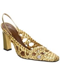 Giuseppe Zanotti - Brenda 90 Leather Slingback Pump - Lyst