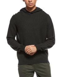 Vince - Geo Jacquard Wool & Cashmere-Blend Hoodie - Lyst