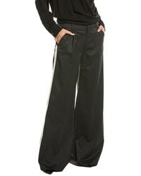 Alice + Olivia - Eric Low-Rise Wool-Blend Pant - Lyst