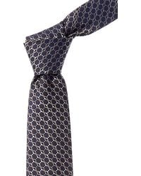 Gucci - Horsebit Jacquard Silk Tie - Lyst