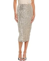 Alexia Admor - Ana Midi Sequin Pencil Skirt - Lyst