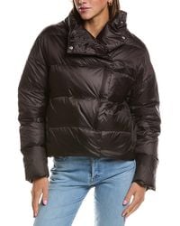 Theory - Offset Puffer Jacket - Lyst