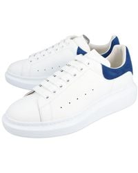 McQueen - Calfskin Leather Larry Sneaker (Authentic Pre-Loved) - Lyst