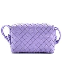 Bottega Veneta - Loop Crossbody Bag Intrecciato Nappa Mini (authentic Pre-loved) - Lyst