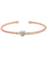 Meshmerise - 18K Vermeil 0.1 Ct. Tw. Diamond Mesh Bangle - Lyst