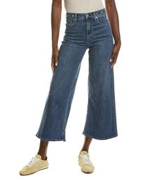 Rag & Bone - Serena Half Grommet Crop Jean - Lyst