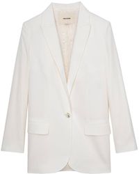 Zadig & Voltaire - Viva Gradient Love Strass Blazer - Lyst