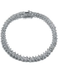 Genevive Jewelry - Cz Bracelet - Lyst