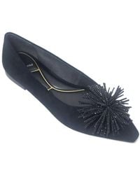 Kenneth Cole - Natasha Suede Flat - Lyst