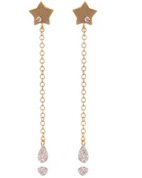 Meira T - 14k Gold 0.05 Ct. Tw. Diamond Earrings - Lyst