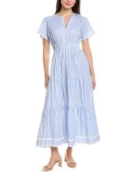 Sail To Sable - Smocked Waist Midi Dress - Lyst