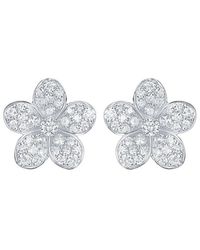 Sabrina Designs - 14K 0.83 Ct. Tw. Diamond Flower Studs - Lyst