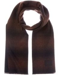 Vince - Doubleface Face Shadow Plaid Wool & Cashmere-Blend Scarf - Lyst