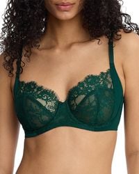 Skarlett Blue - Entice Lace Full Coverage Side Support Balconette Bra - Lyst