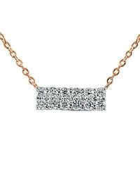 Sabrina Designs - 14k Rose Gold 0.22 Ct. Tw. Diamond Necklace - Lyst