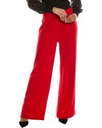Nanette Lepore - Wide Leg Crepe Pant - Lyst