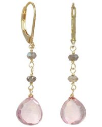 Rachel Reinhardt Jewelry - 14k Over Silver Gemstone Dangle Earrings - Lyst