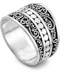 Samuel B. - Jewelry Dot & Swirl Ring - Lyst